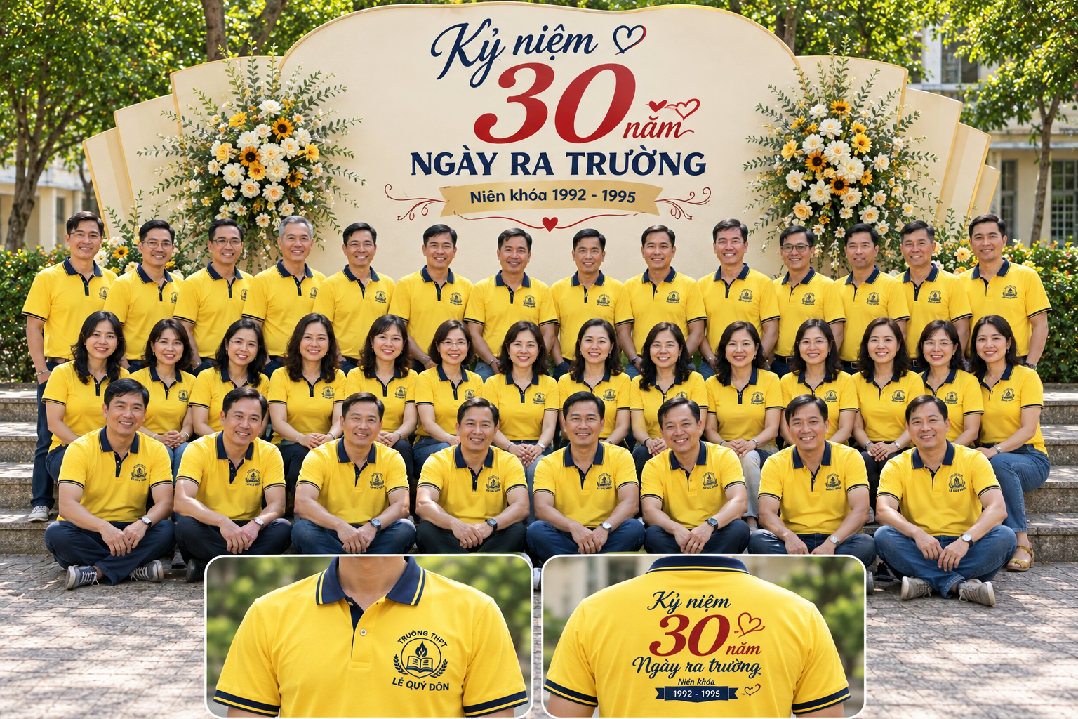 In Áo Họp Lớp 10 15 20 25 30 năm ở Gia Lâm 0989881001