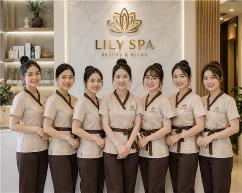 Đồng Phục ở Hoàng Mai Tiệm Spa Lily 64 Bộ